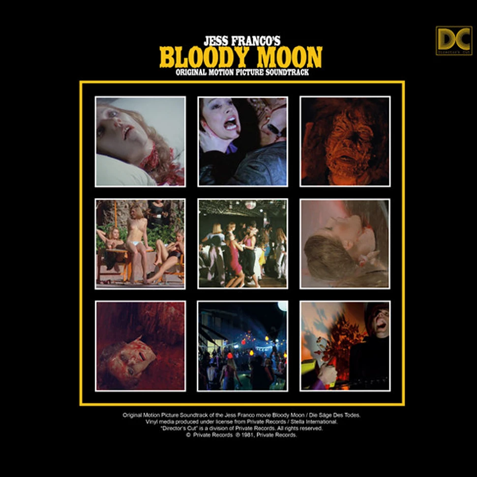 Gerhard Heinz, Orchester Michel Dupont - Jess Franco's Bloody Moon (Original Motion Picture Soundtrack)