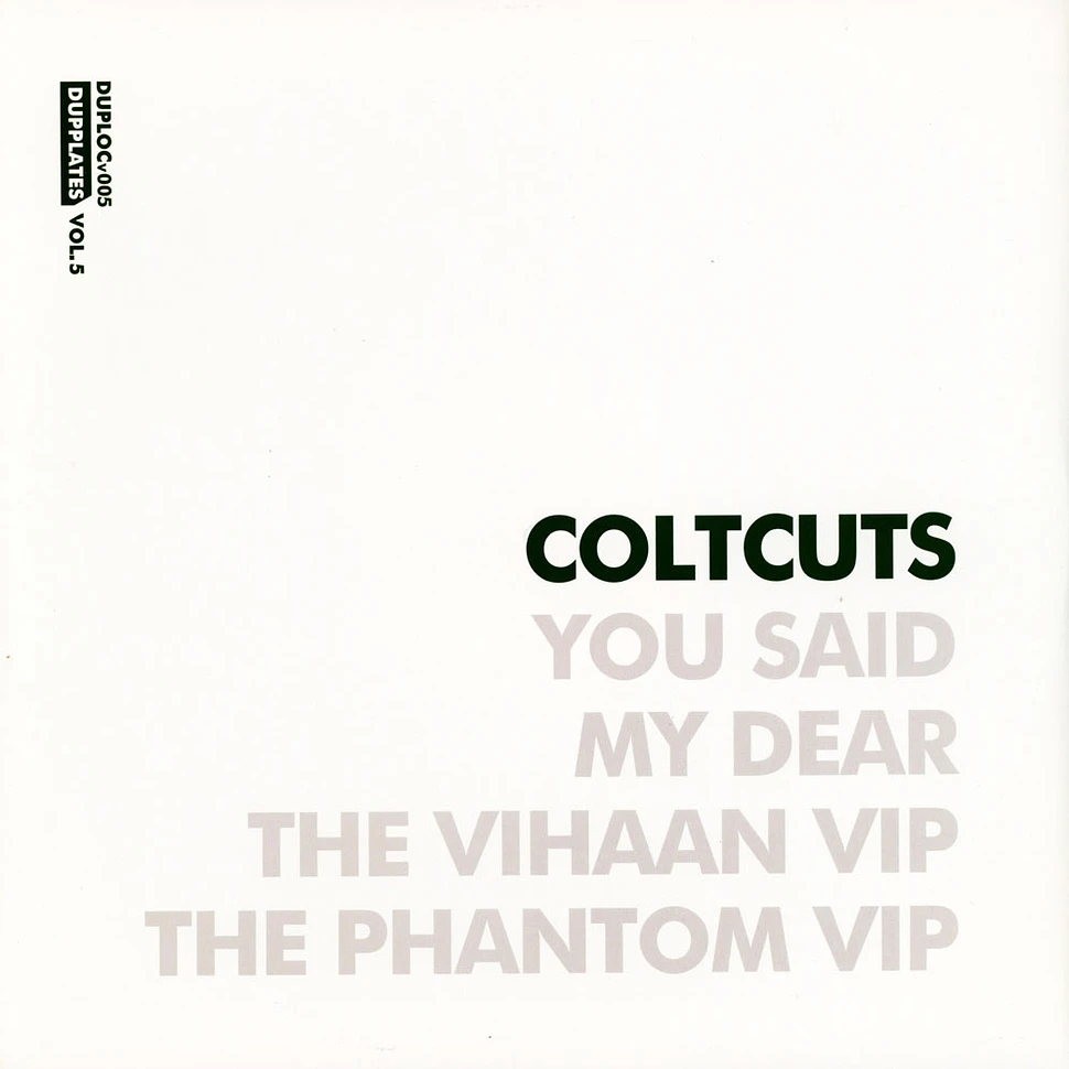 Colt Cuts - Dupplates Volume 5