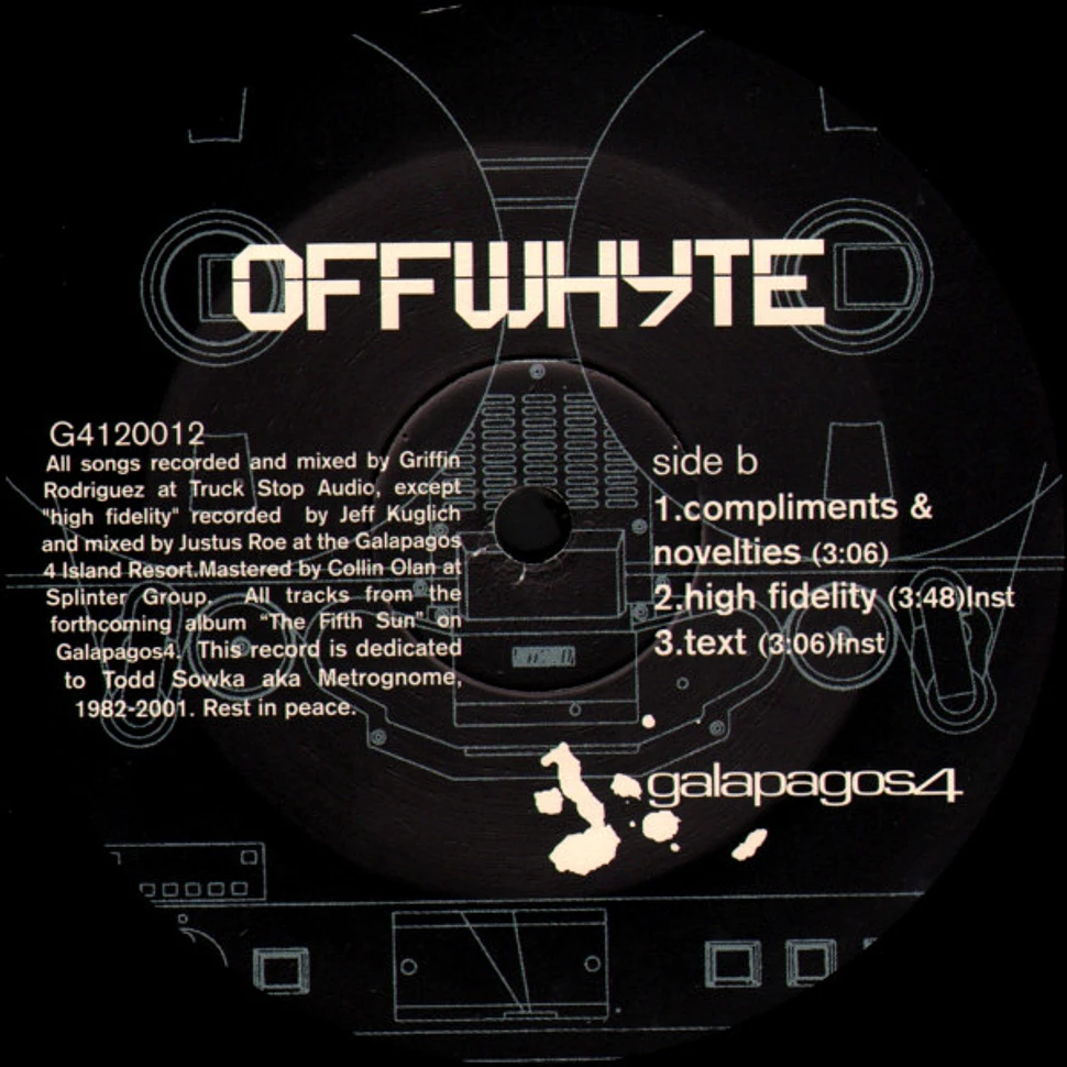 Offwhyte - High Fidelity