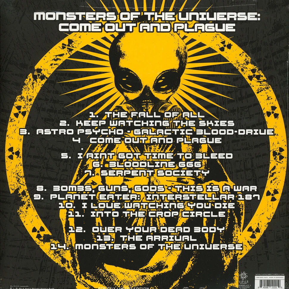 Wednesday13 - Monster Of The Universe:Come Out And Plague Gold Vinyl Edition