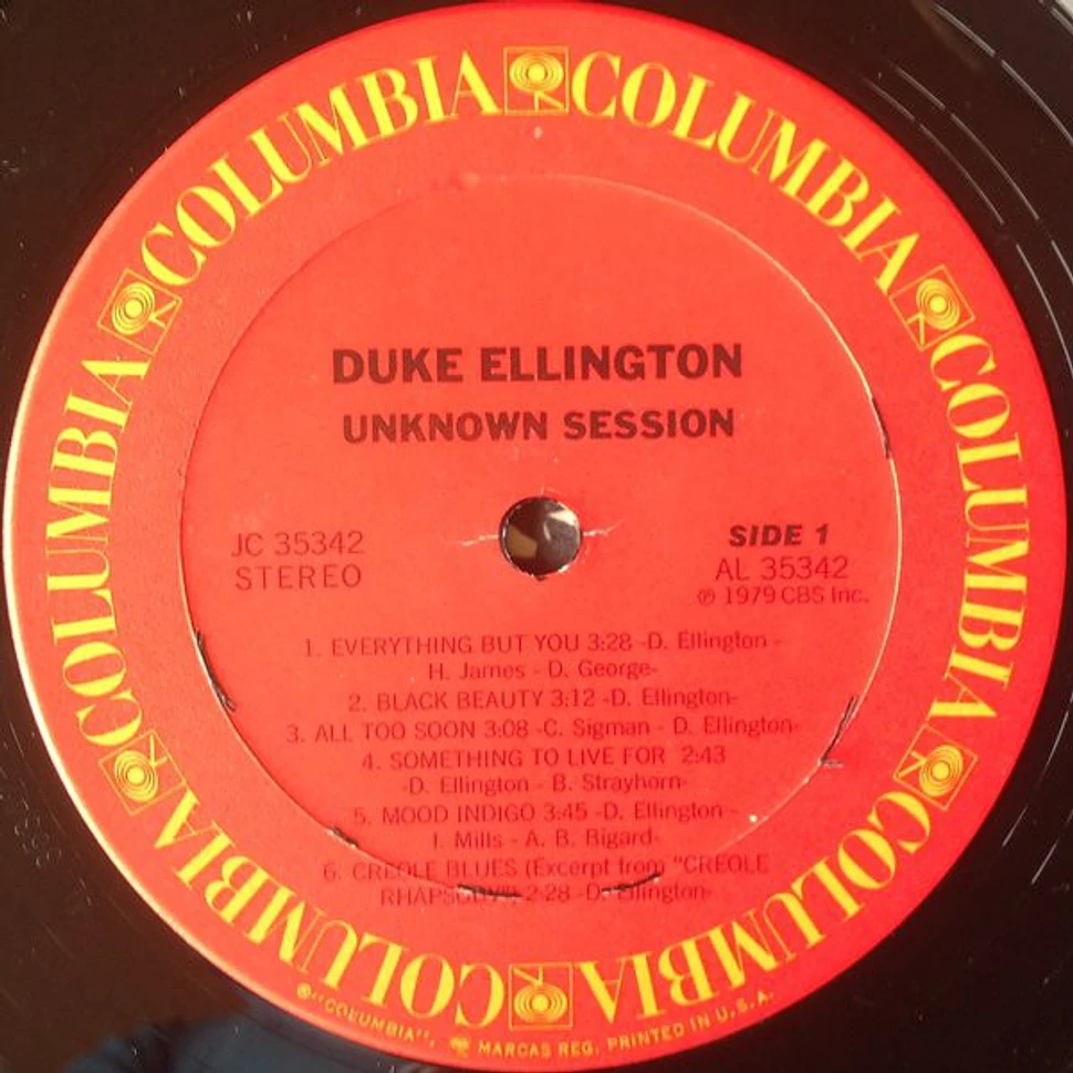 Duke Ellington - Unknown Session