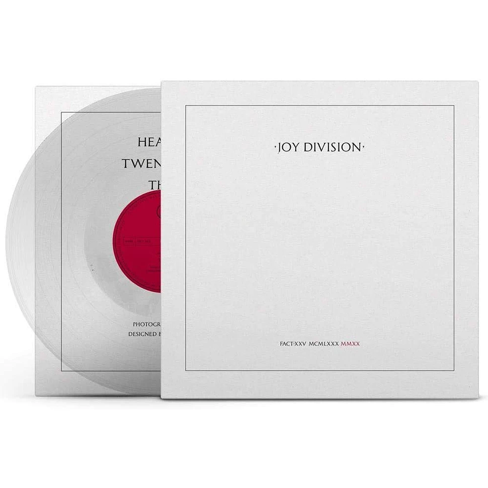 Joy Division - Closer 40th Anniversary Limited Crystal Clear Edition