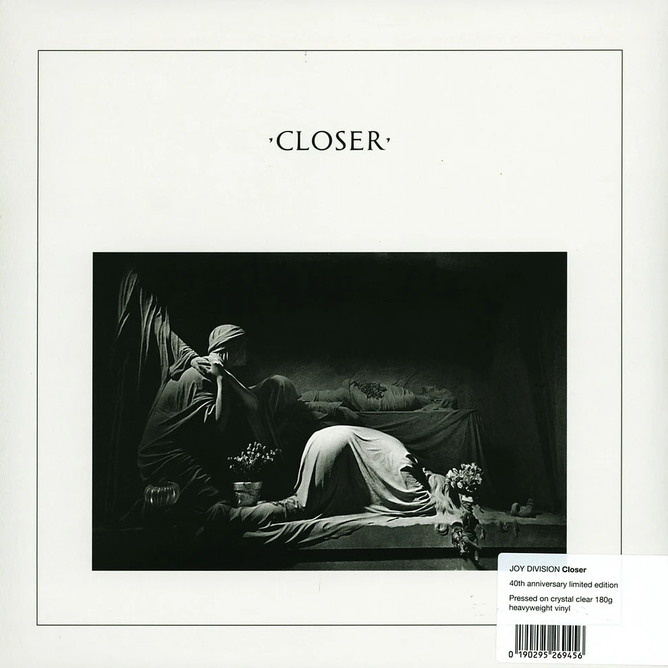Joy Division - Closer 40th Anniversary Limited Crystal Clear Edition
