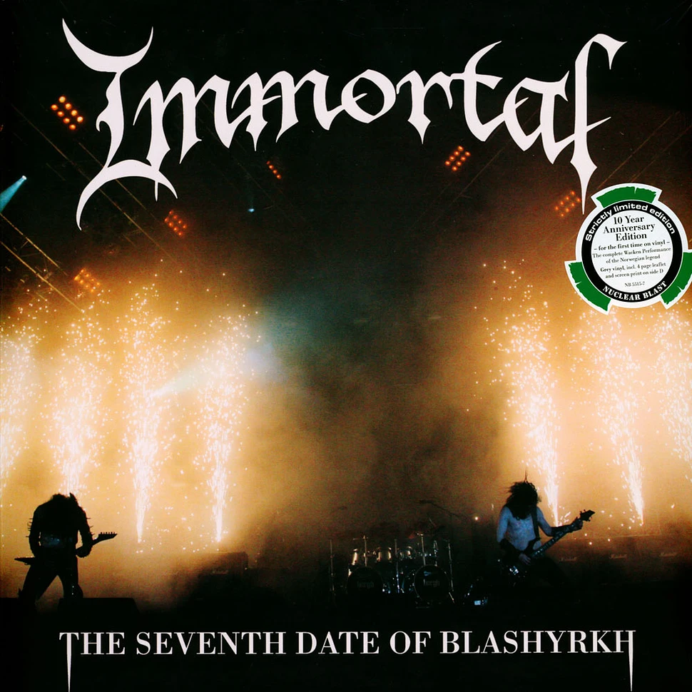 Immortal - The Seventh Date Of Blashyrkh Grey Vinyl Edition