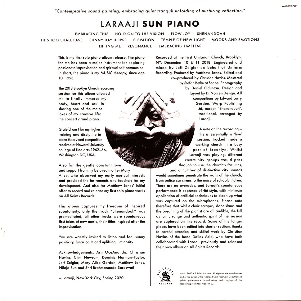 Laraaji - Sun Piano