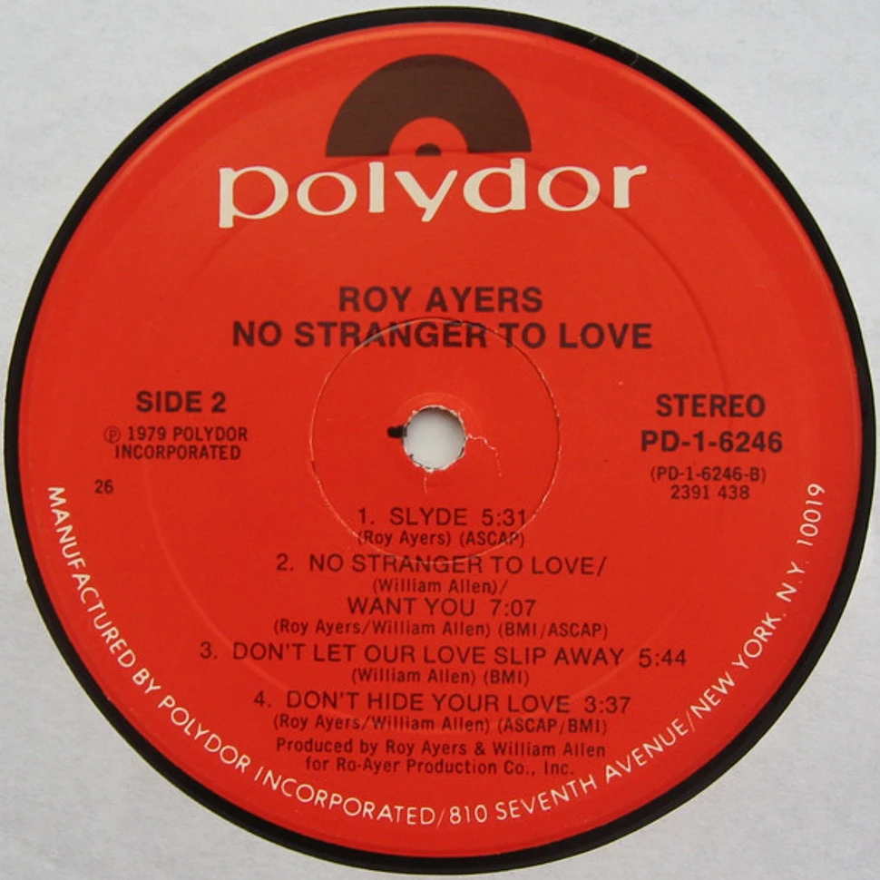 Roy Ayers - No Stranger To Love