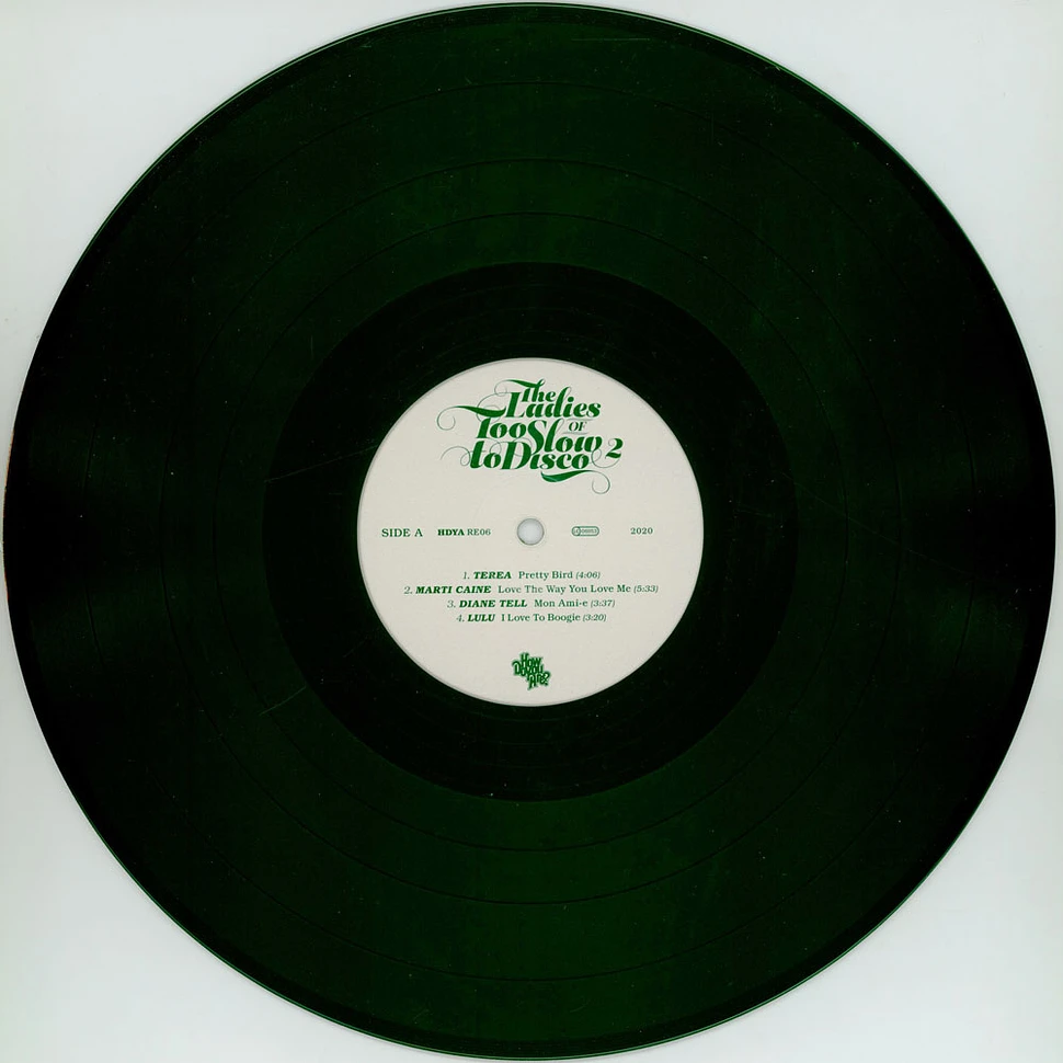 V.A. - The Ladies Of Too Slow To Disco Volume 2 Dark Green Vinyl Edition