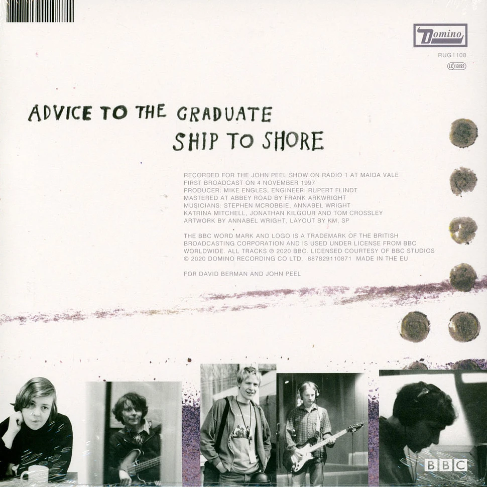 The Pastels - Advice To The Graduate / Ship To Shore Record Store Day 2020 Edition