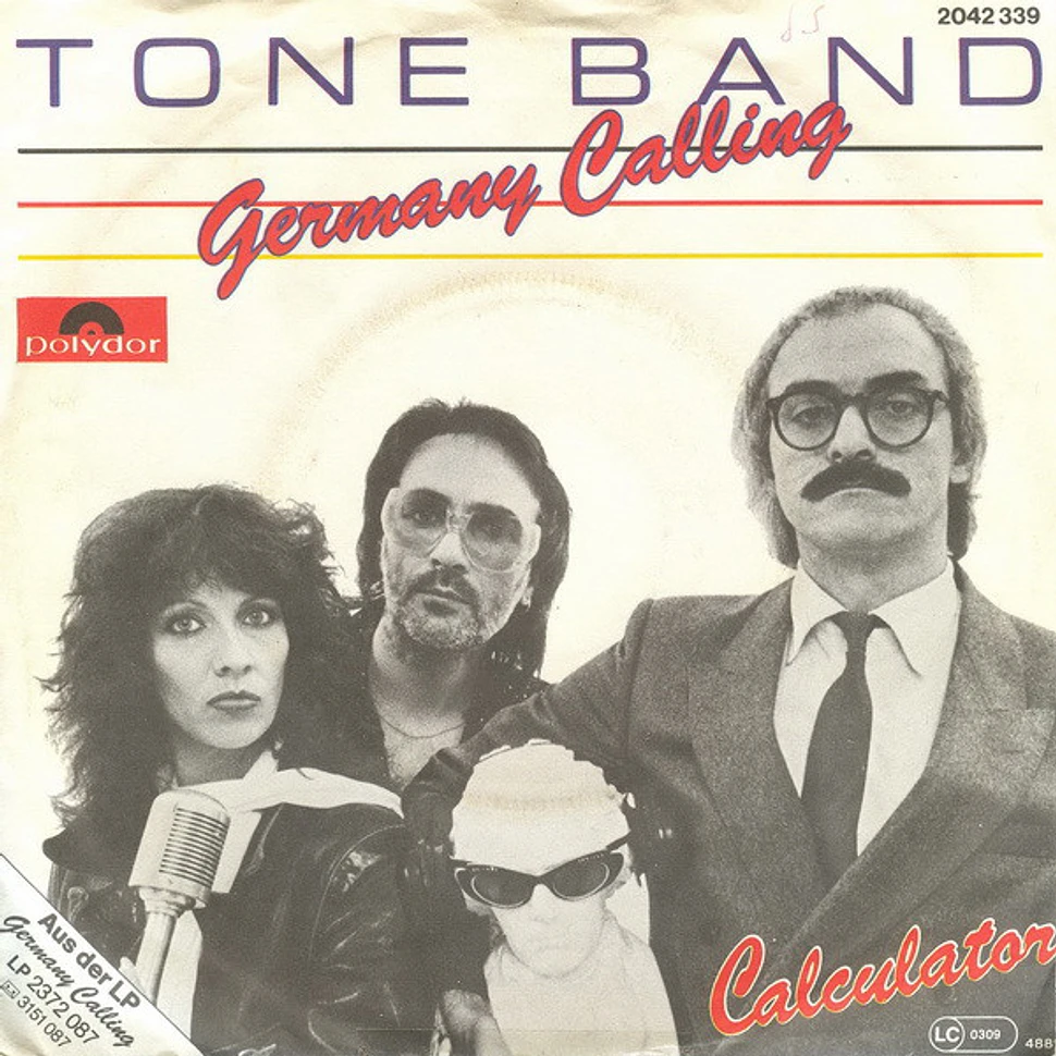 Tone Band - Germany Calling / Calculator