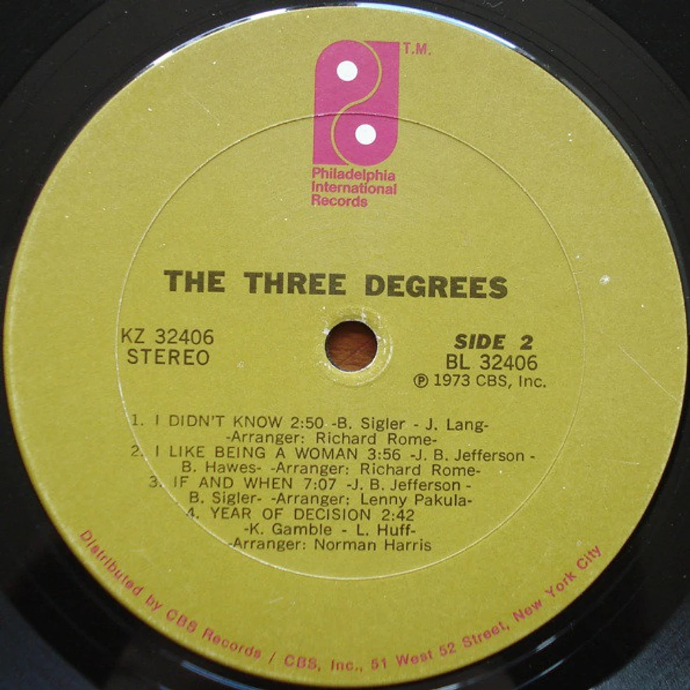 The Three Degrees - The Three Degrees