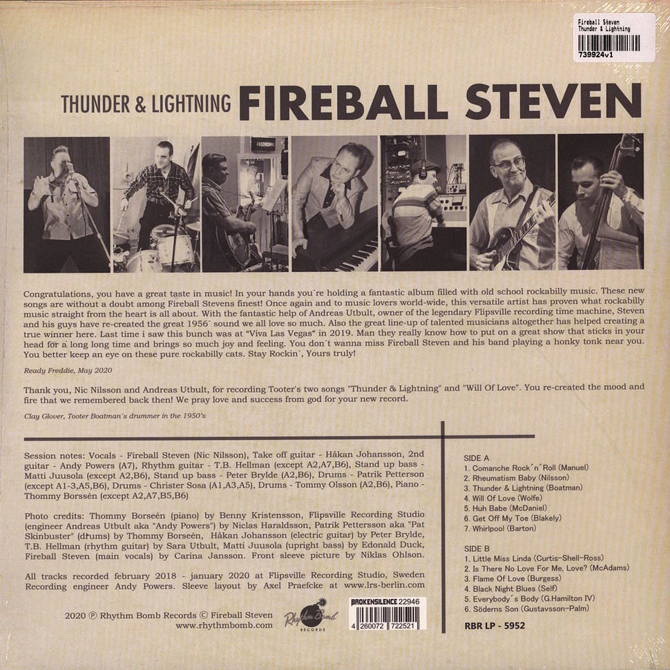 Fireball Steven - Thunder & Lightning