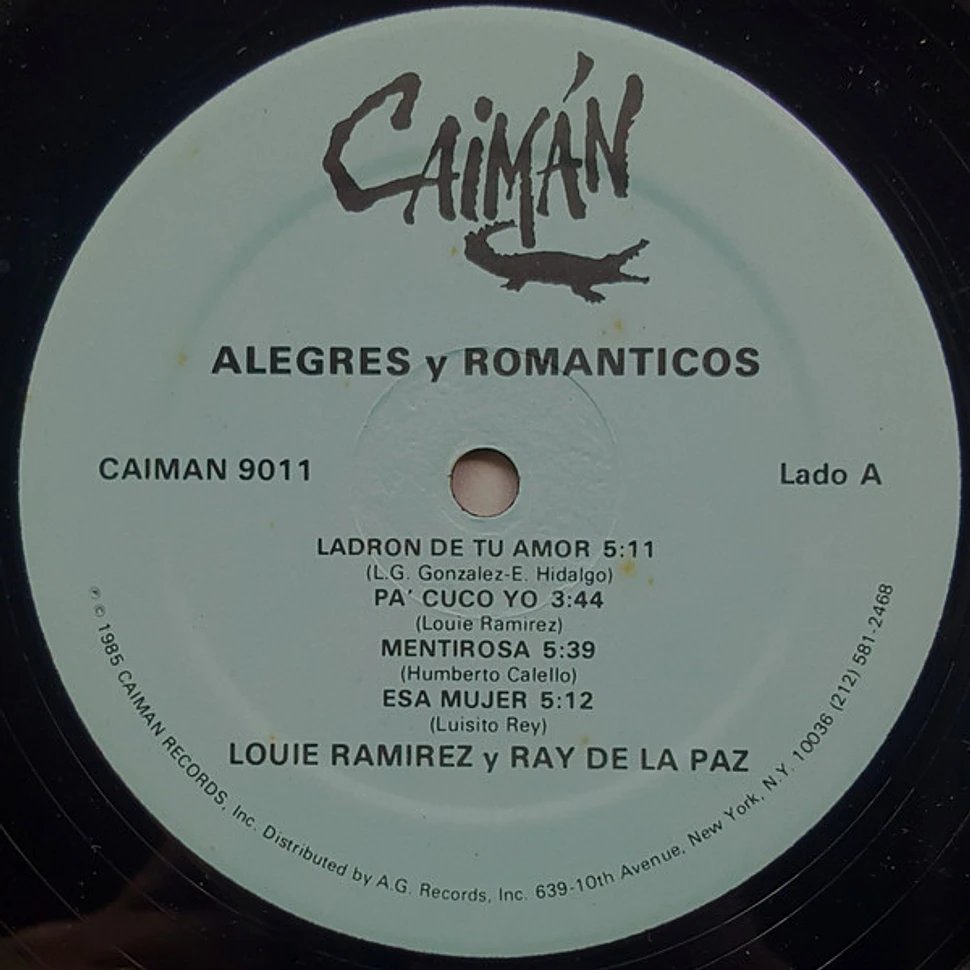 Louie Ramirez Y Su Orquesta - Ray De La Paz - Alegres Y Romanticos