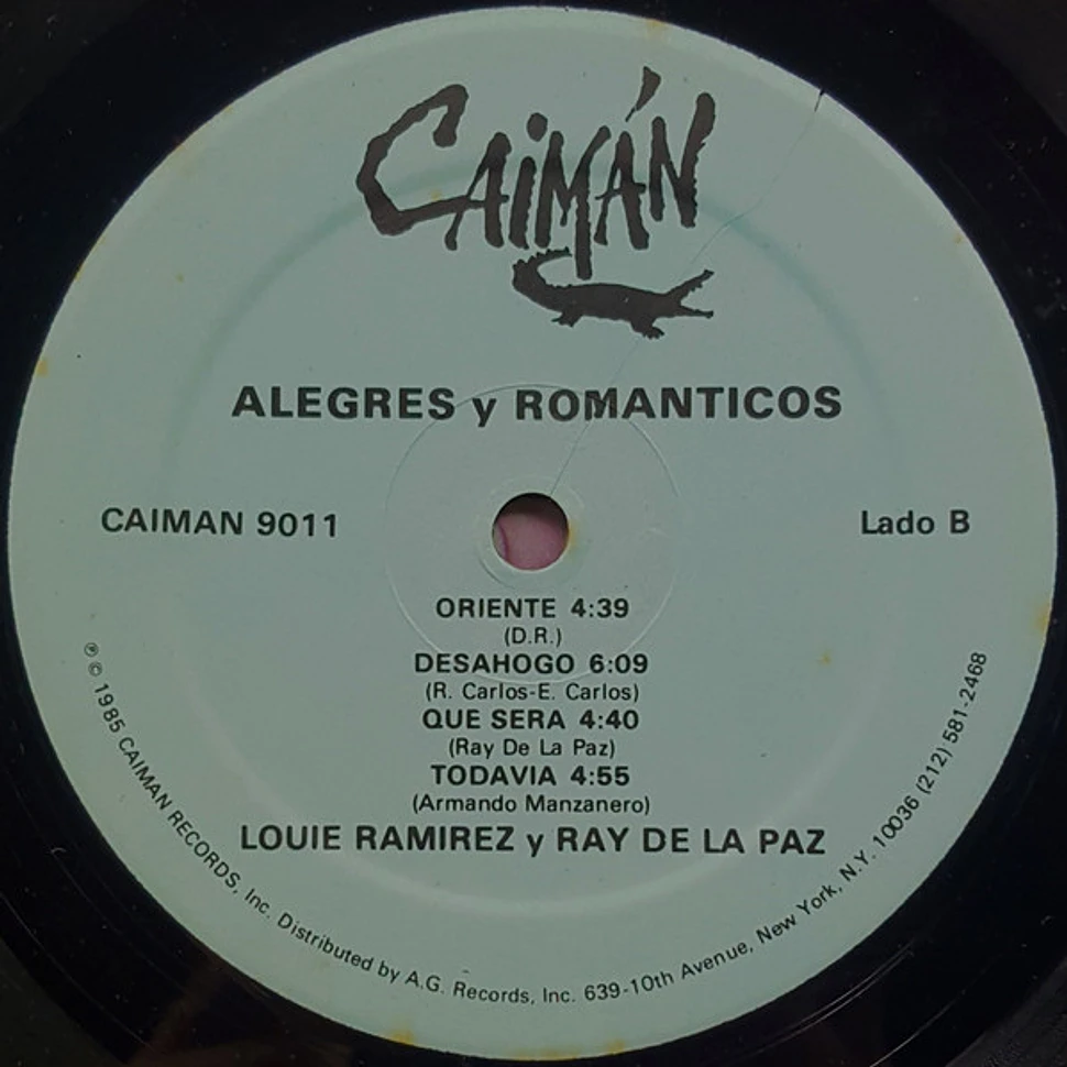 Louie Ramirez Y Su Orquesta - Ray De La Paz - Alegres Y Romanticos
