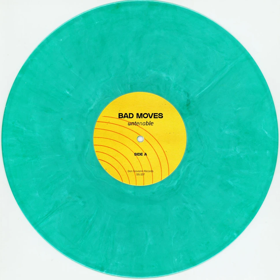 Bad Moves - Untenable Mint Green Swirl Vinyl Edition
