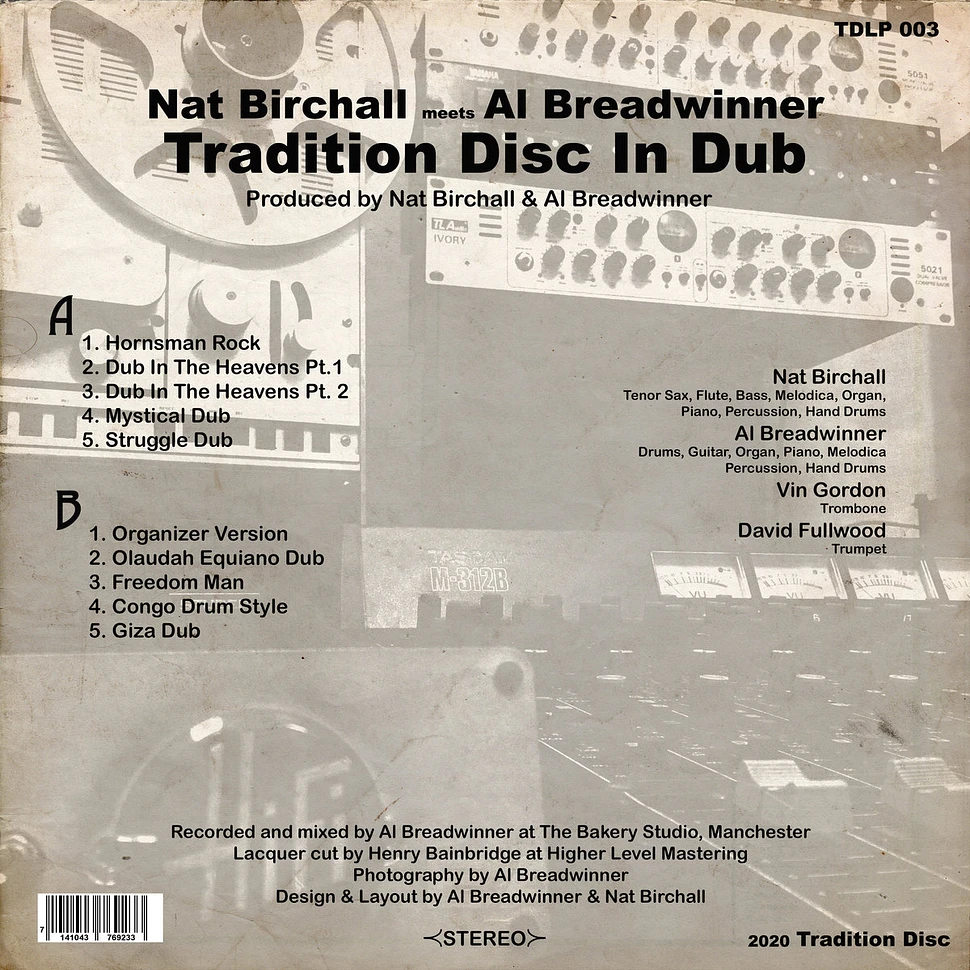 Nat Birchall meets Al Breadwinner - Tradition Disc In Dub