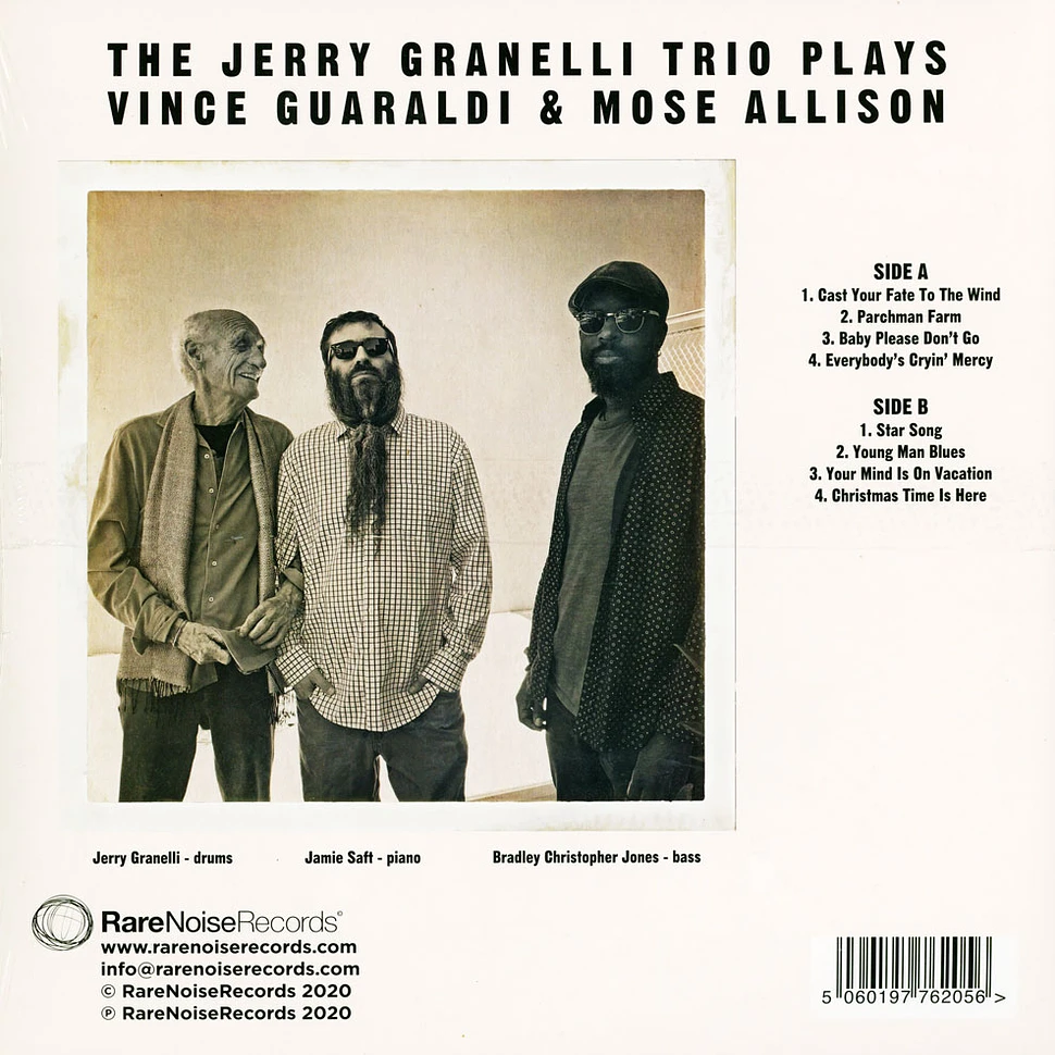 The Jerry Granelli Trio - The Jerry Granelli Trio Plays Vince Guaraldi And Mose..