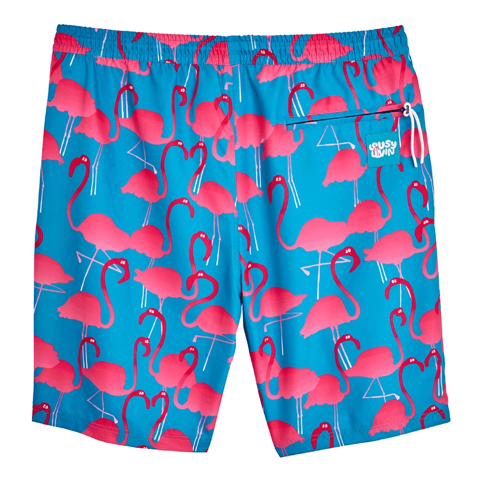 Lousy Livin Underwear - Flamingo Beach Shorts