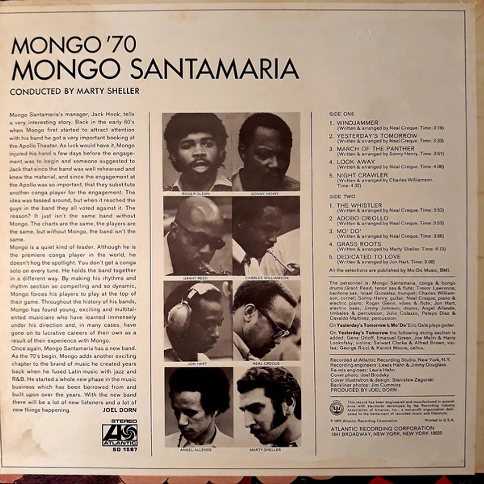 Mongo Santamaria - Mongo '70