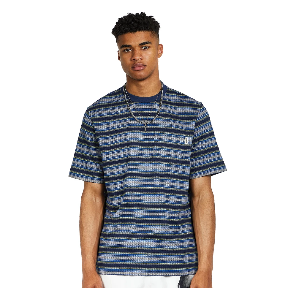 Stüssy - Ombre Stripe Crew Tee