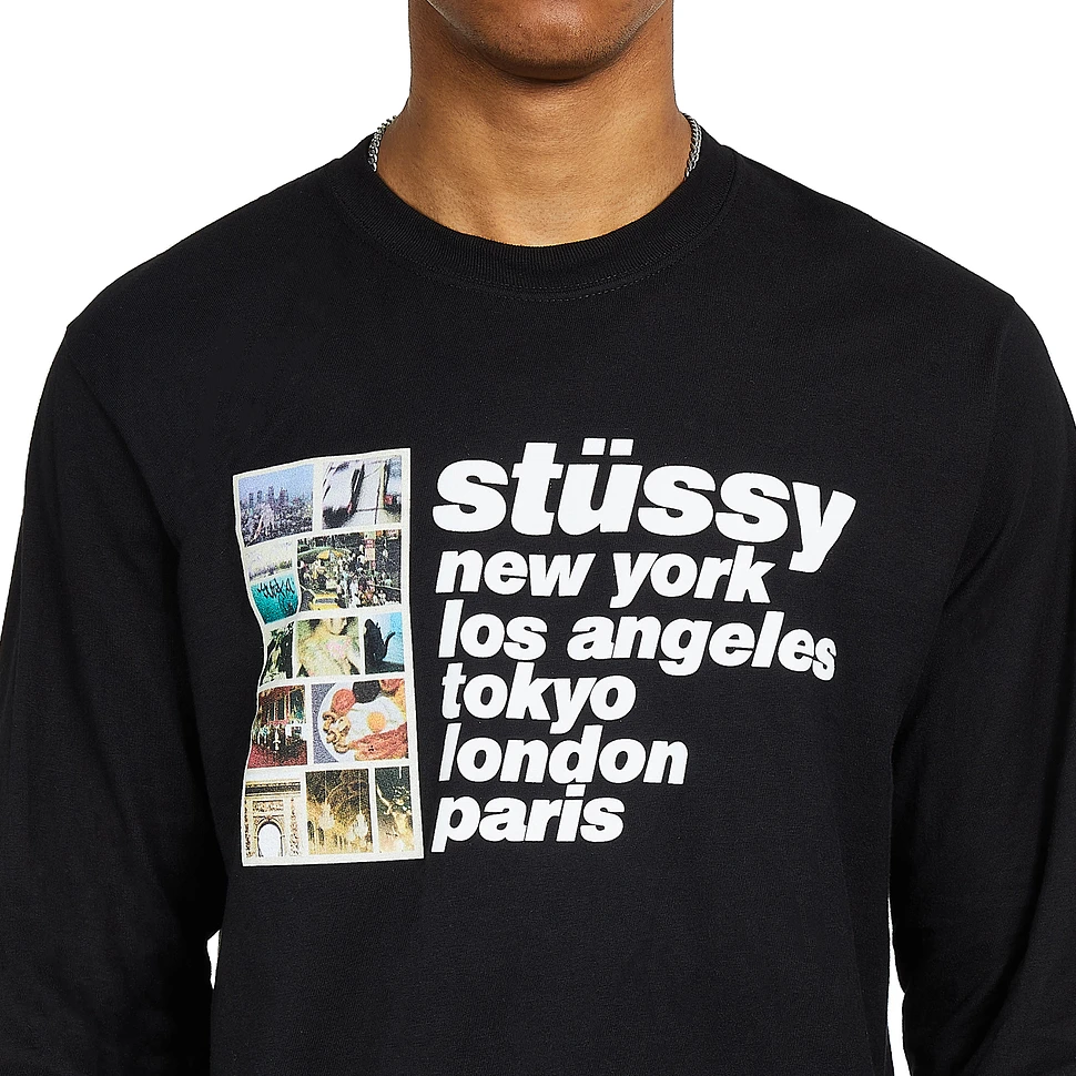 Stüssy - Italic Collage LS Tee