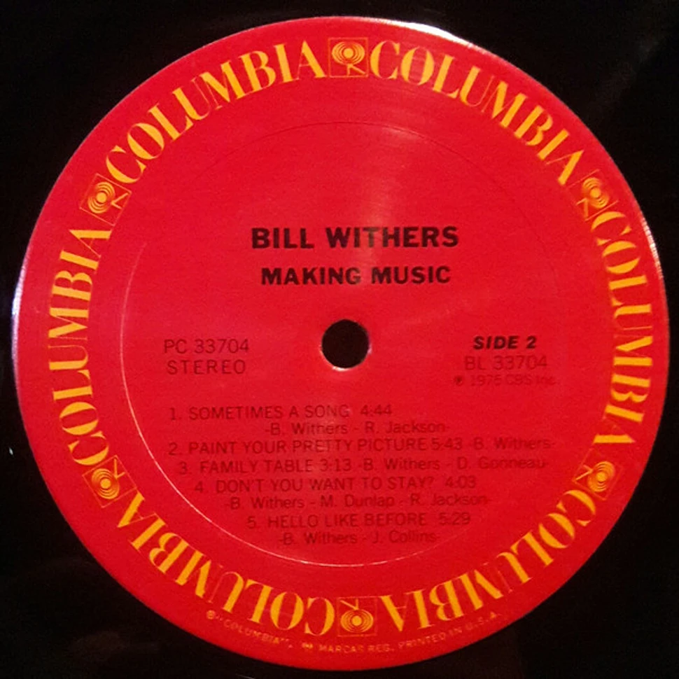 Bill Withers - Making Music