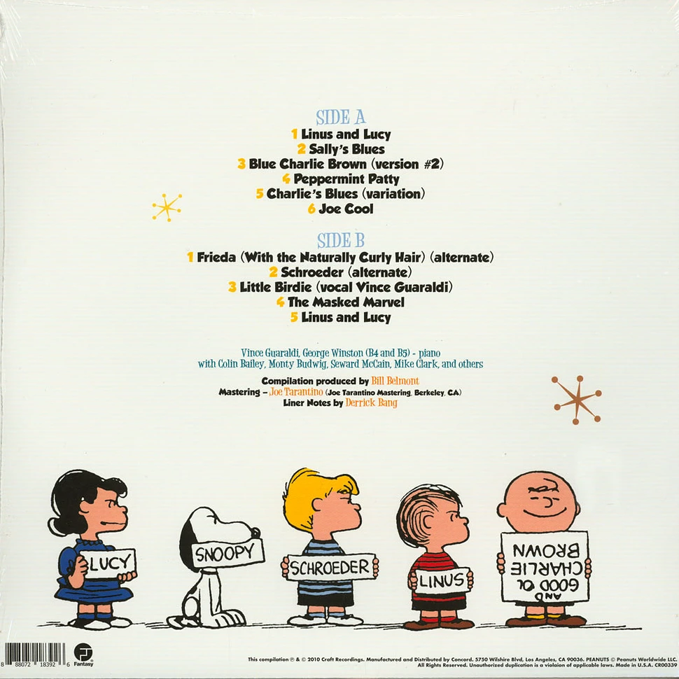 Vince Guaraldi - Peanuts Portraits Black Vinyl Edition