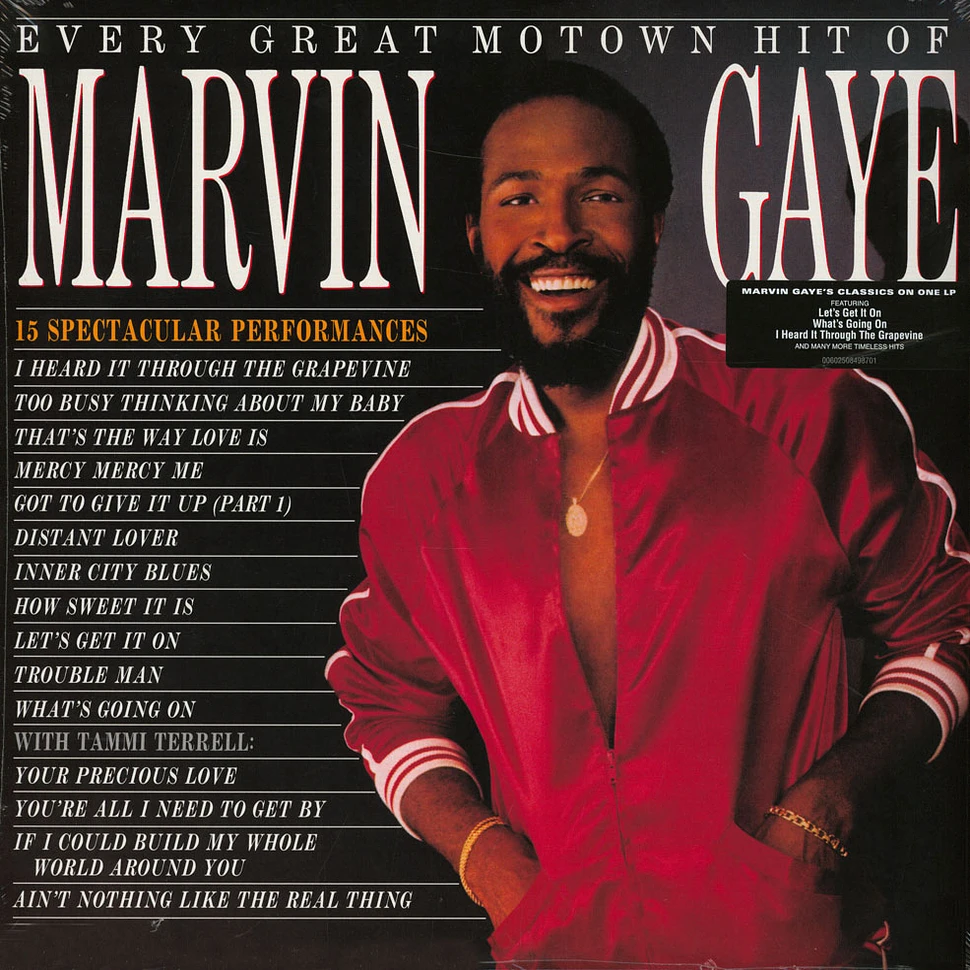 Marvin Gaye Let's Get It On Colored Marbled Vinyl Edition Vinyl LP  1973 US Reissue HHV