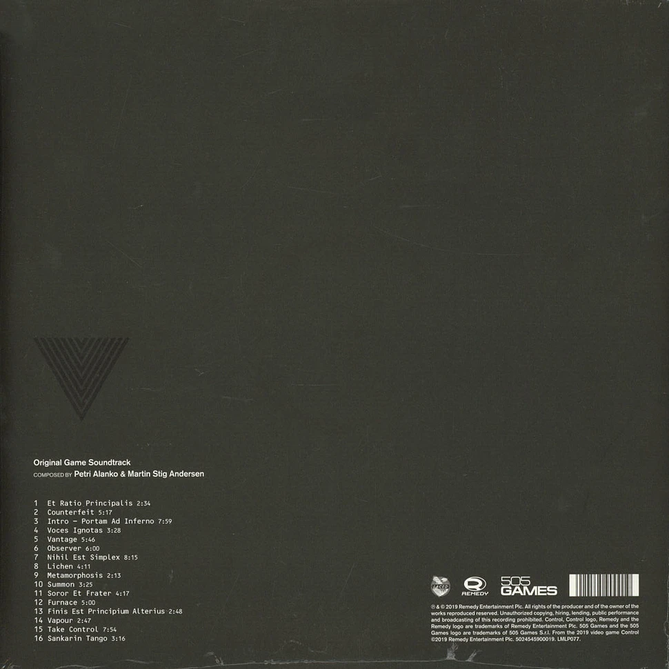 Petri Alanko & Martin Stig Andersen - OST Control Black & Red Vinyl Edition