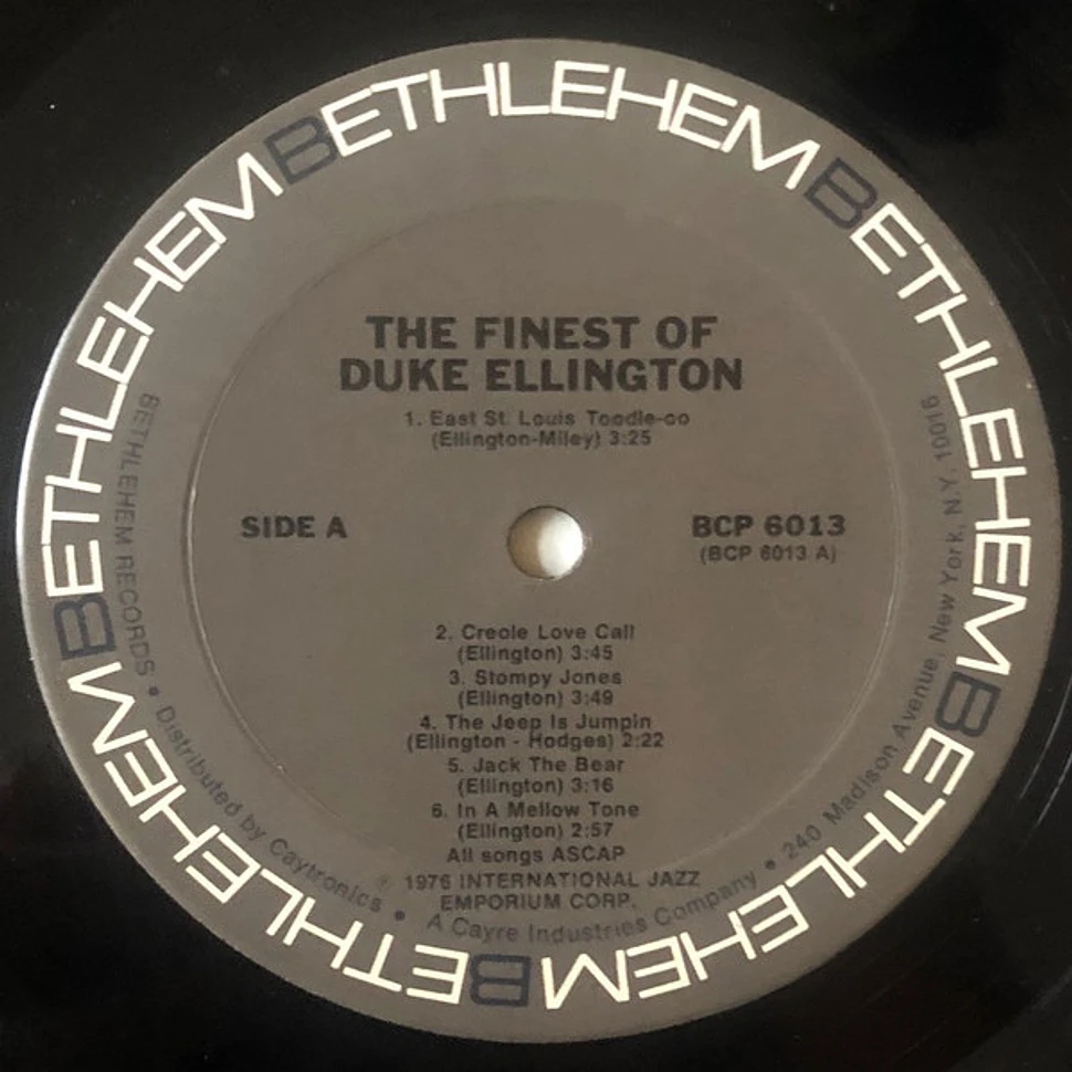 Duke Ellington - The Bethlehem Years, Volume I