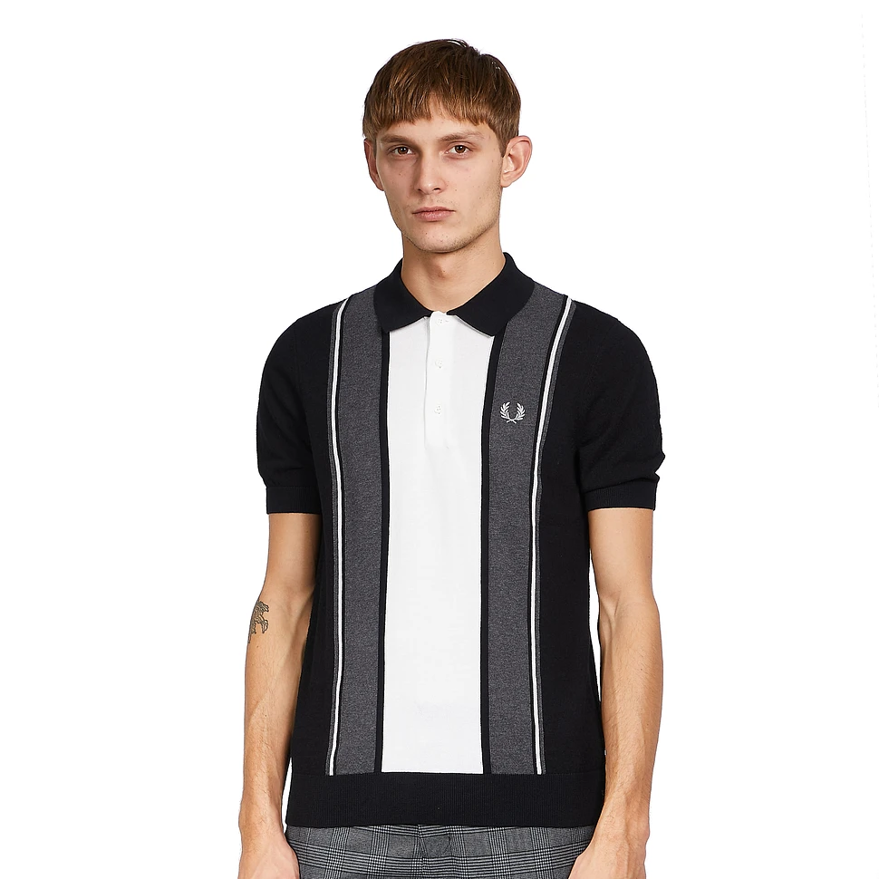 Fred Perry - Striped Knitted Shirt