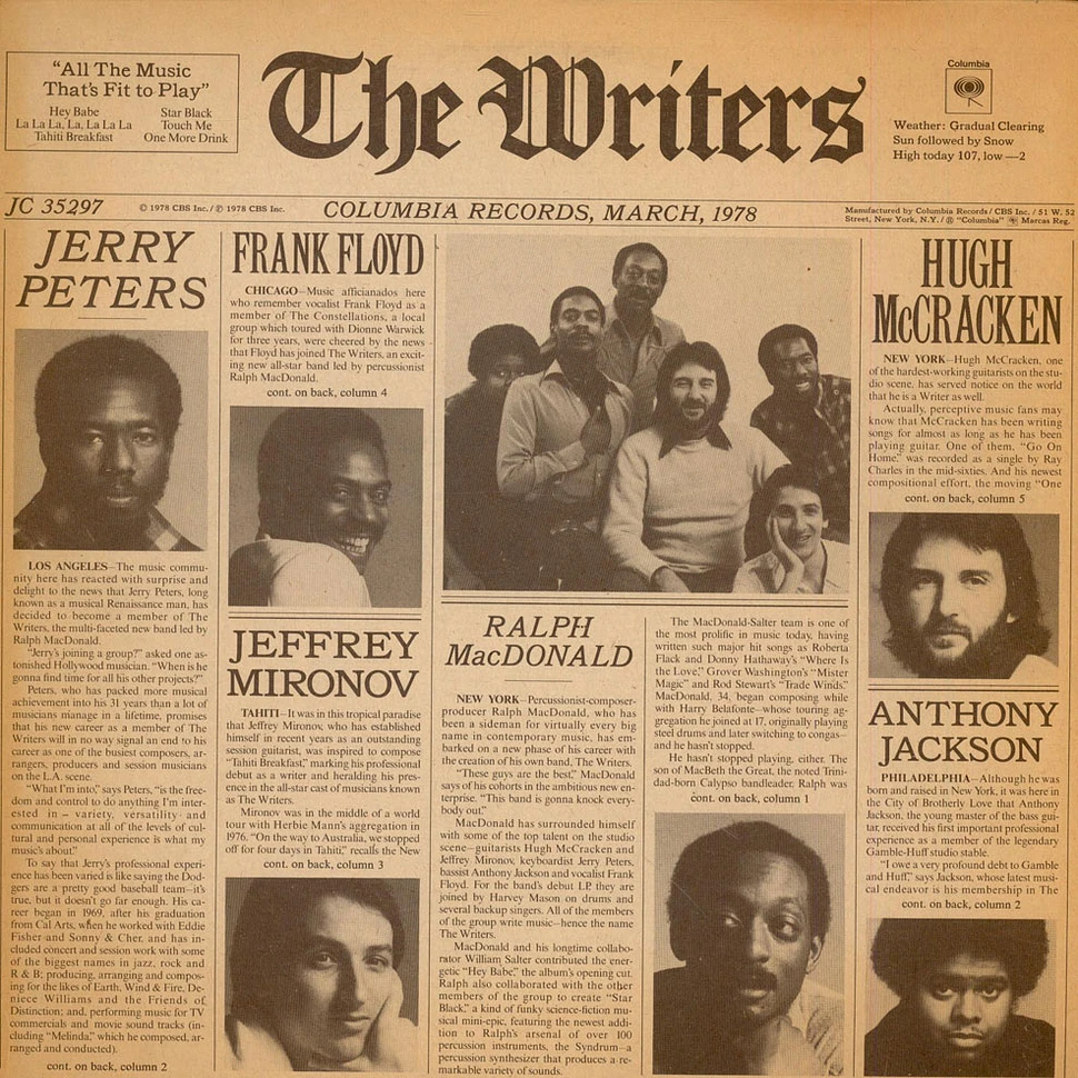 The Writers - The Writers