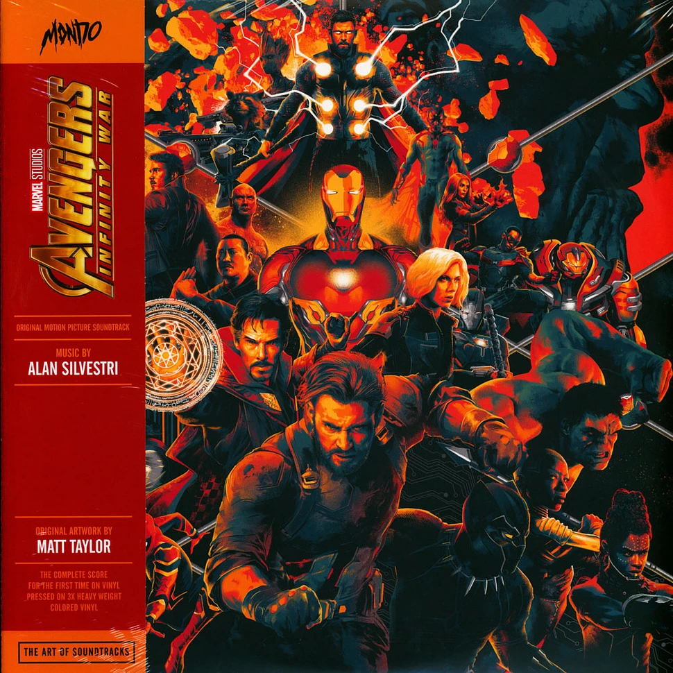 Alan Silvestri - OST Avengers: Infinity War Colored Vinyl Edition