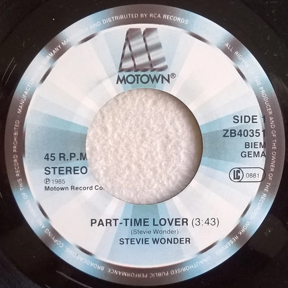 Stevie Wonder - Part-Time Lover