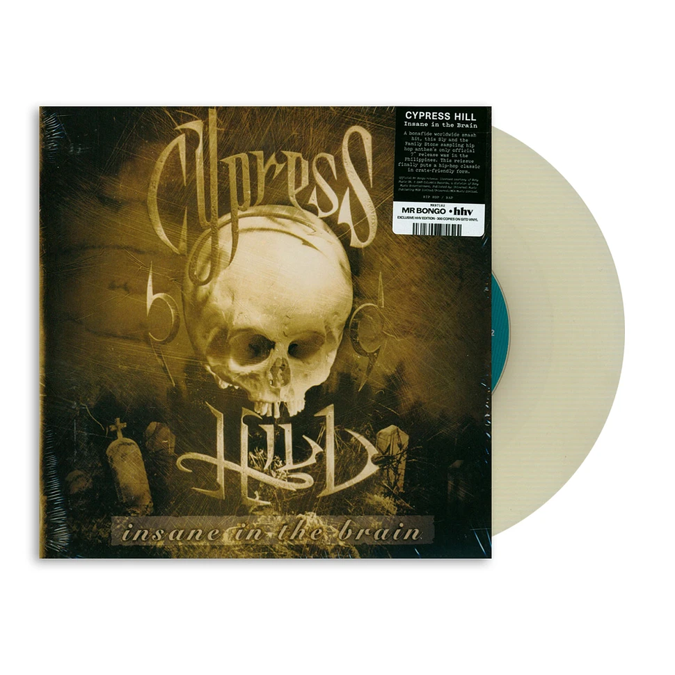 Cypress Hill - Insane In The Brain HHV Exclusive Glow In The Dark Vinyl Edition