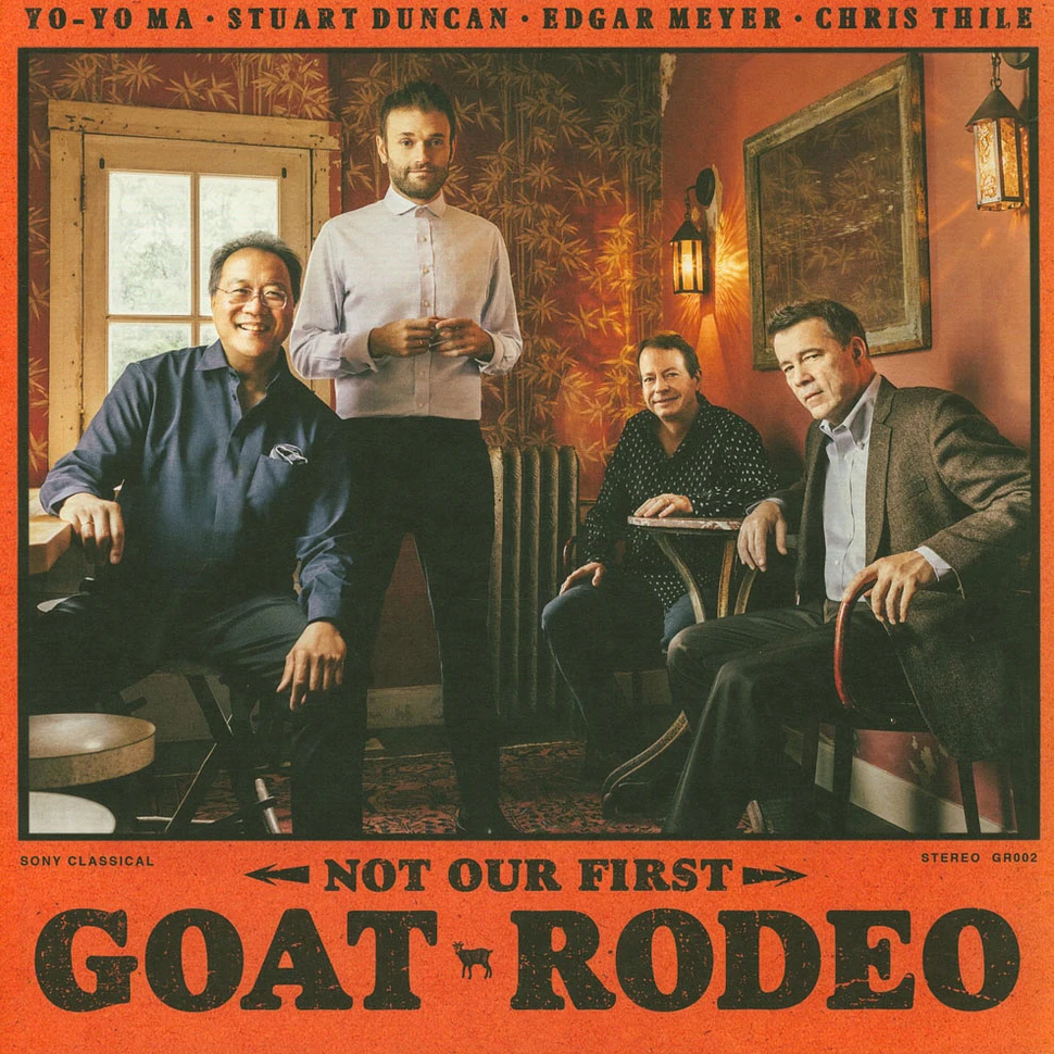 Yo-Yo Ma, Stuart Duncan, Edgar Meyer And Chris Thile - Not Our First Goat Rodeo Limited Numbered Transparent Vinyl Edition