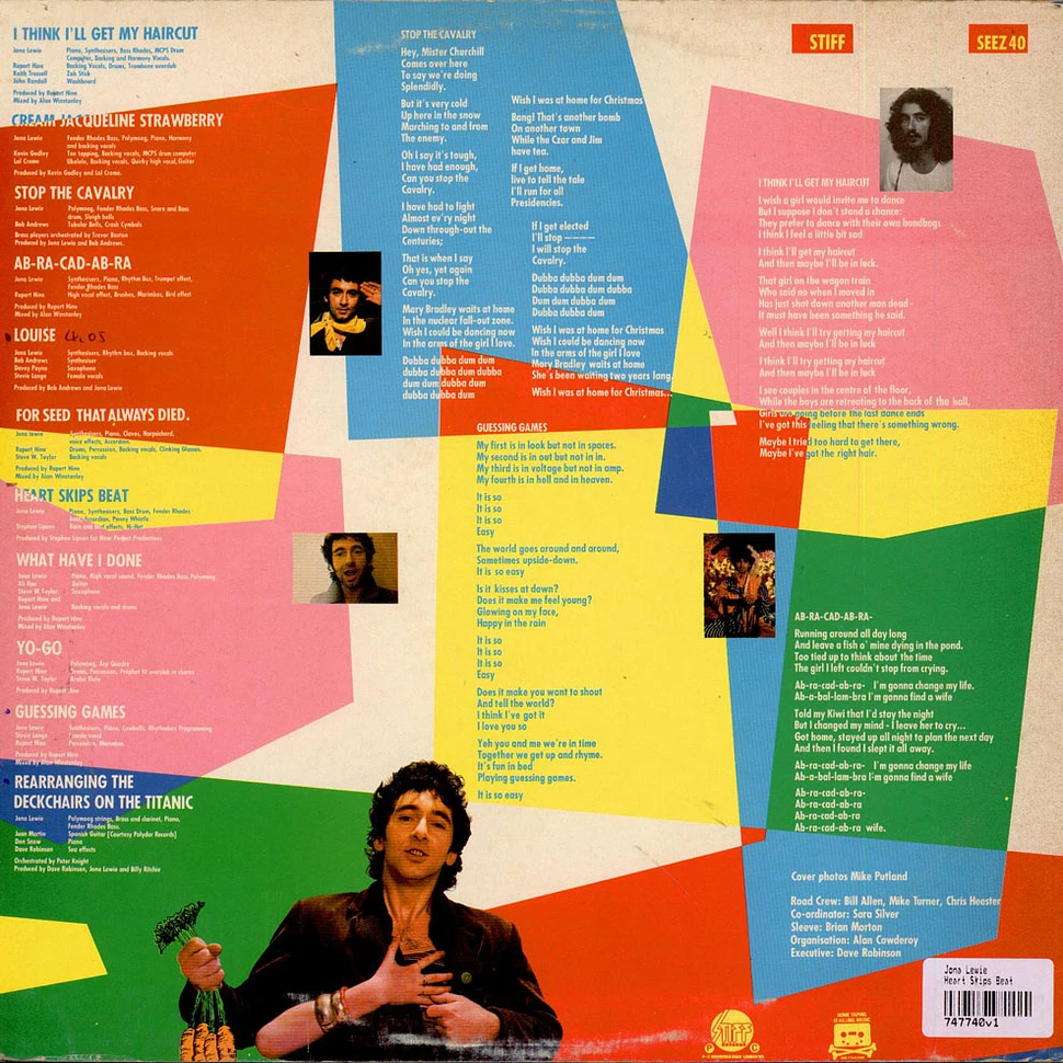 Jona Lewie - Heart Skips Beat