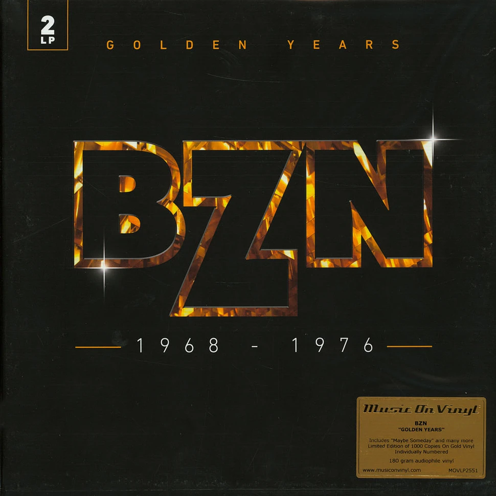 B.Z.N. - Golden Years Limited Numbered Gold Vinyl Edition