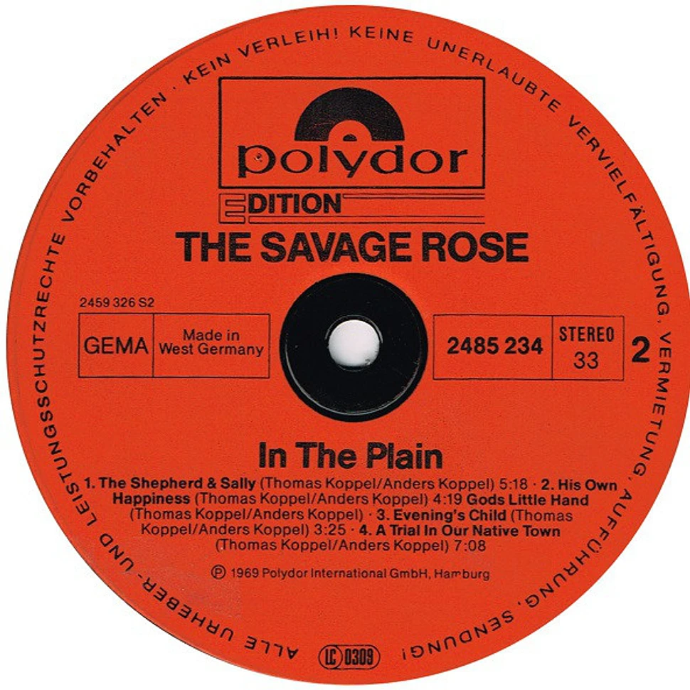 Savage Rose - In The Plain