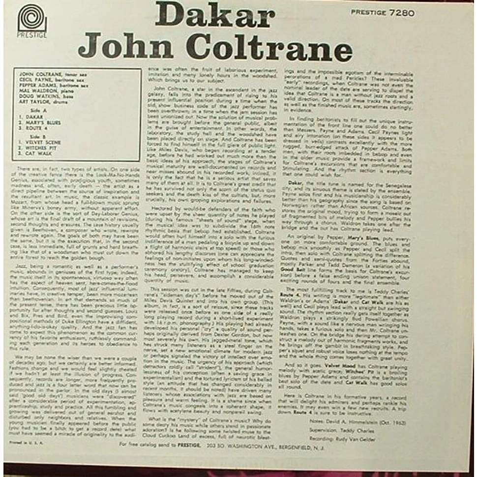 John Coltrane - Dakar