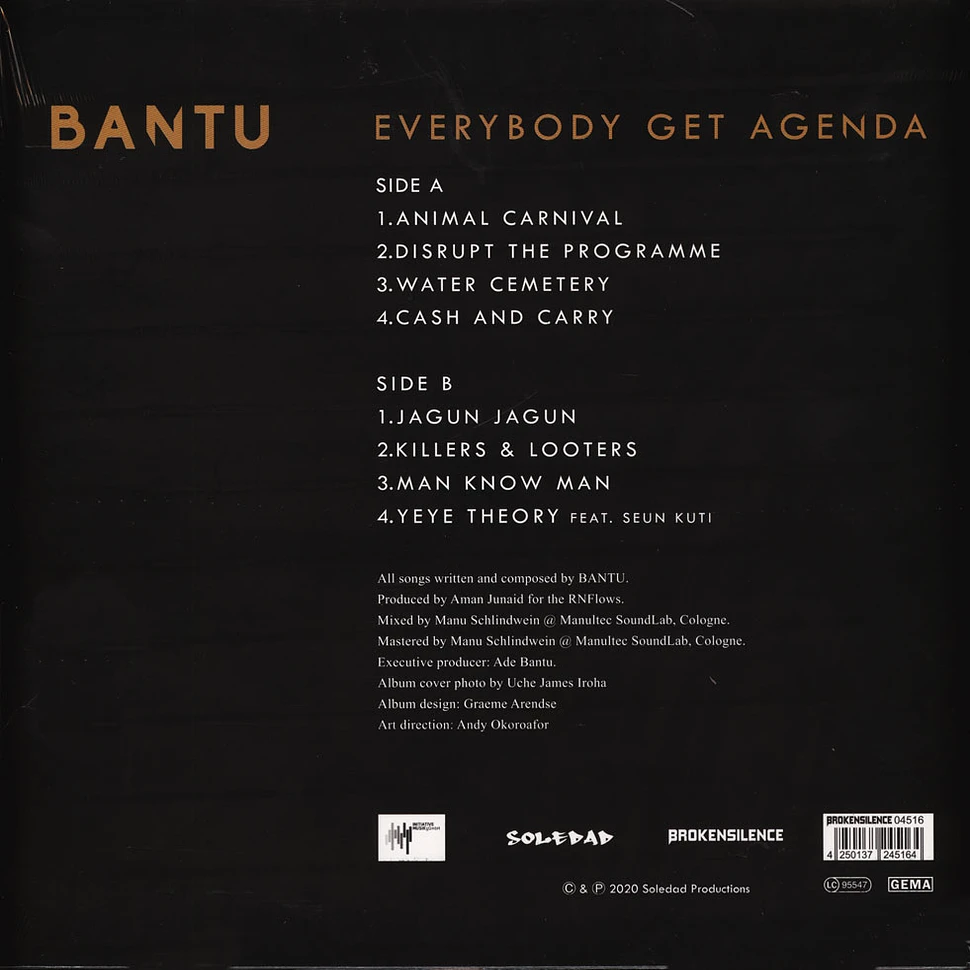 Bantu - Everybody Get Agenda