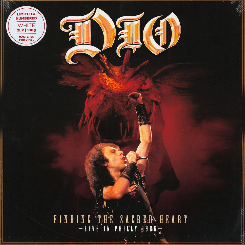 Dio - Finding Sacred Heart - Live In Phillly 1986 Record Store Day 2020 Edition