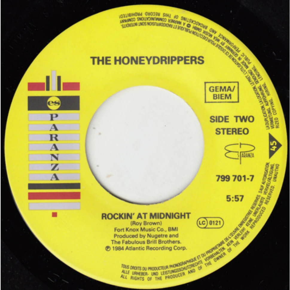 The Honeydrippers - Sea Of Love / Rockin' At Midnight