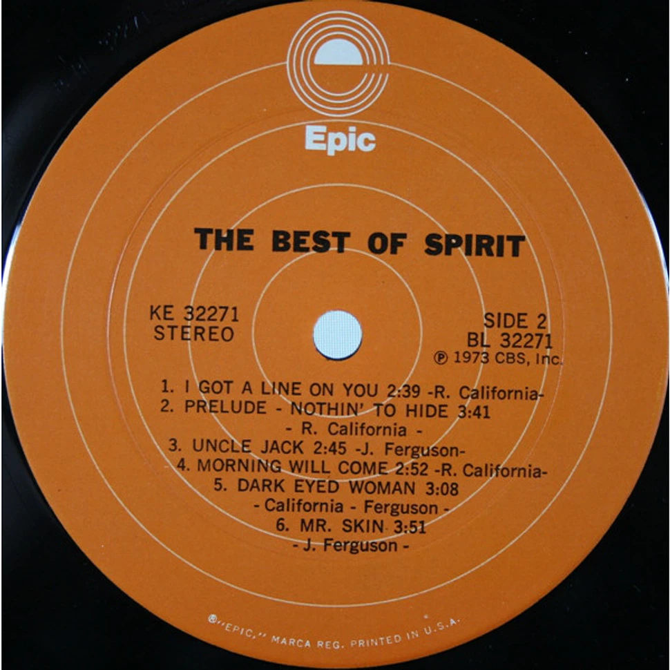 Spirit - The Best Of Spirit