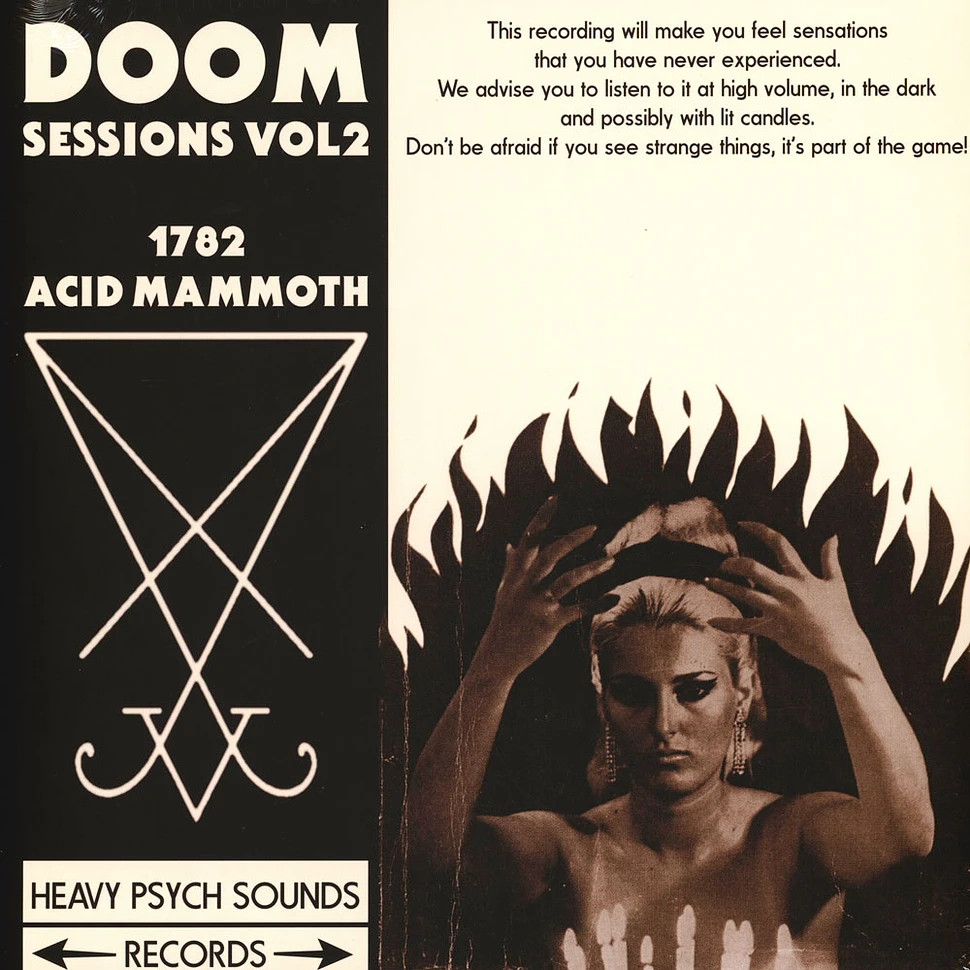 1782 / Acid Mammoth - Doom Sessions Volume 2 Black Vinyl Edition