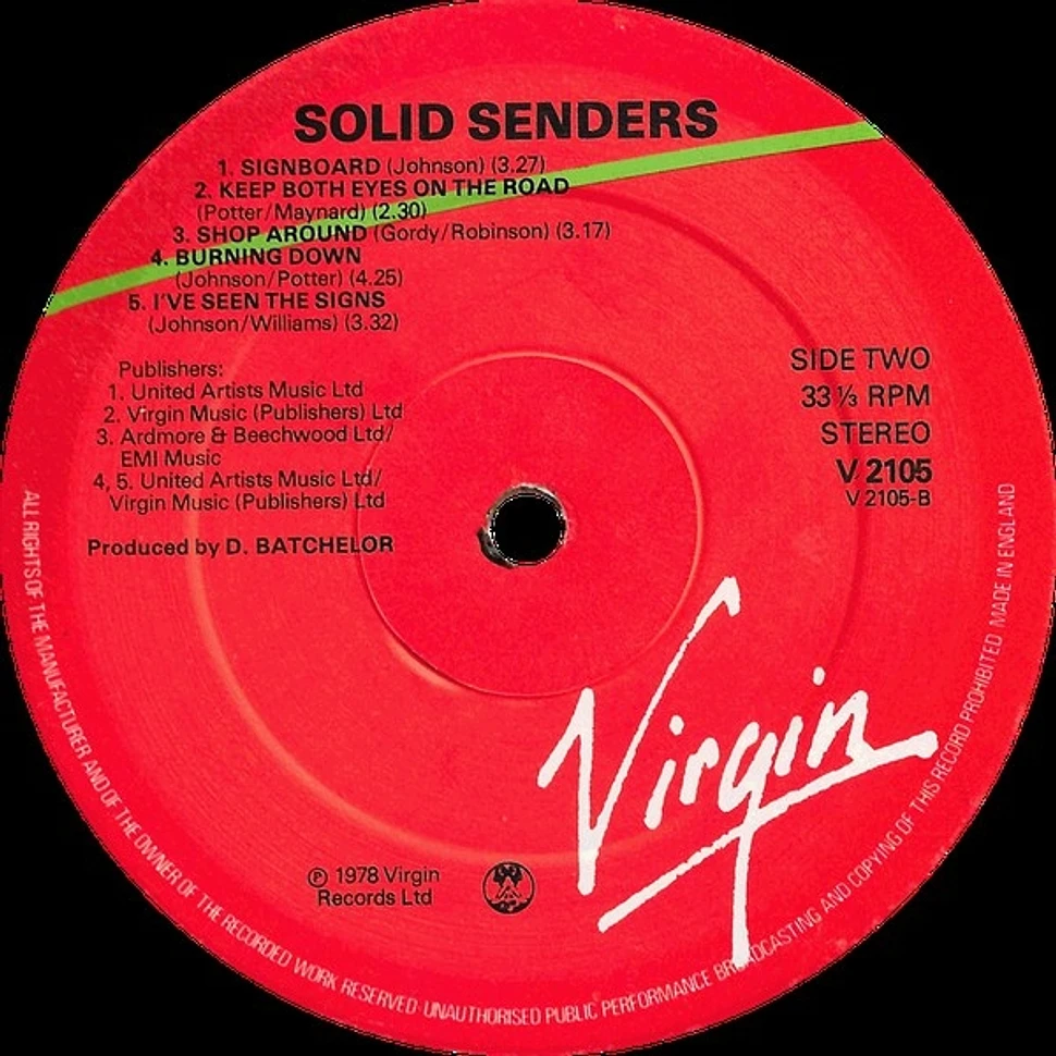 Solid Senders - Solid Senders