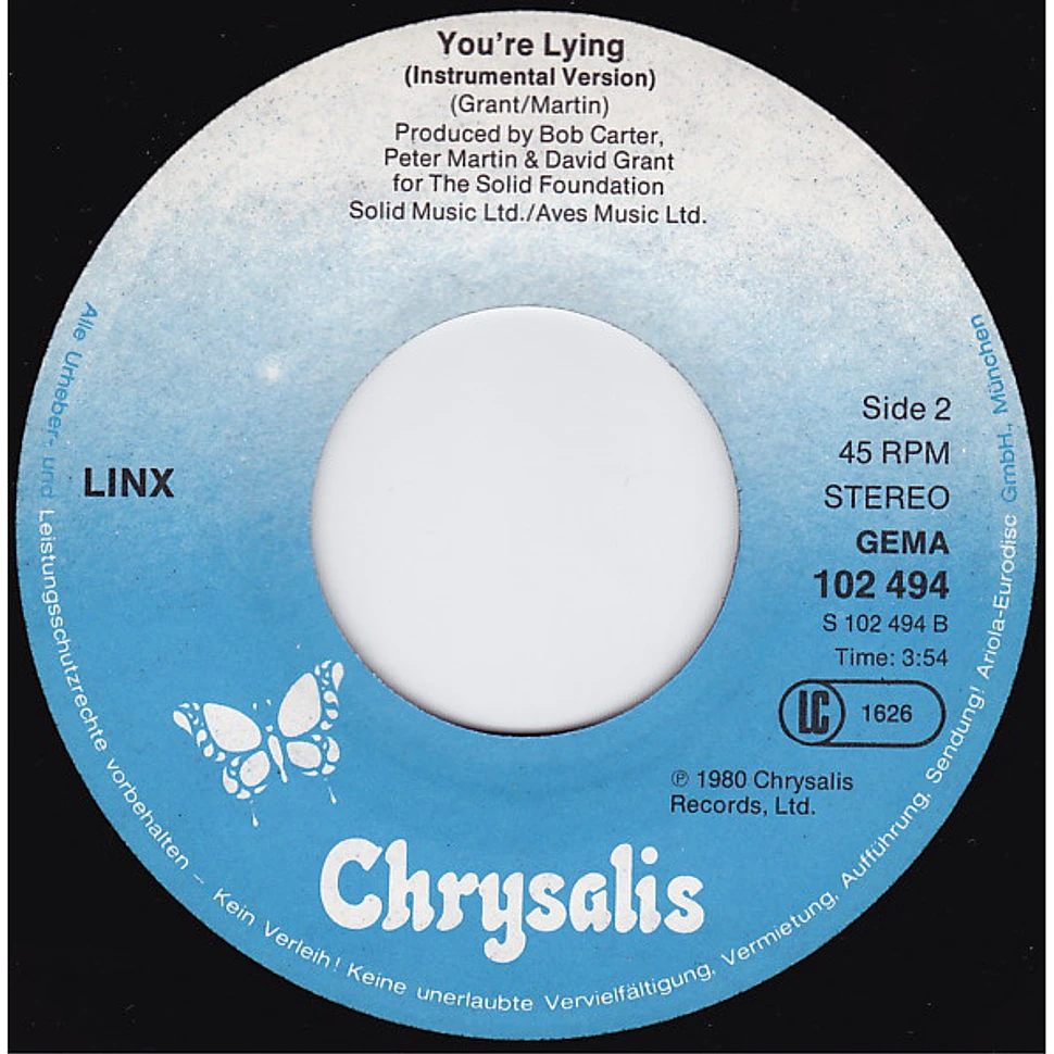 Linx - You're Lying (Part 1 & 2)