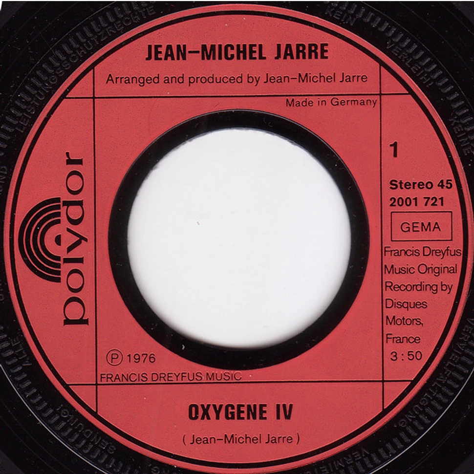 Jean-Michel Jarre - Oxygene IV