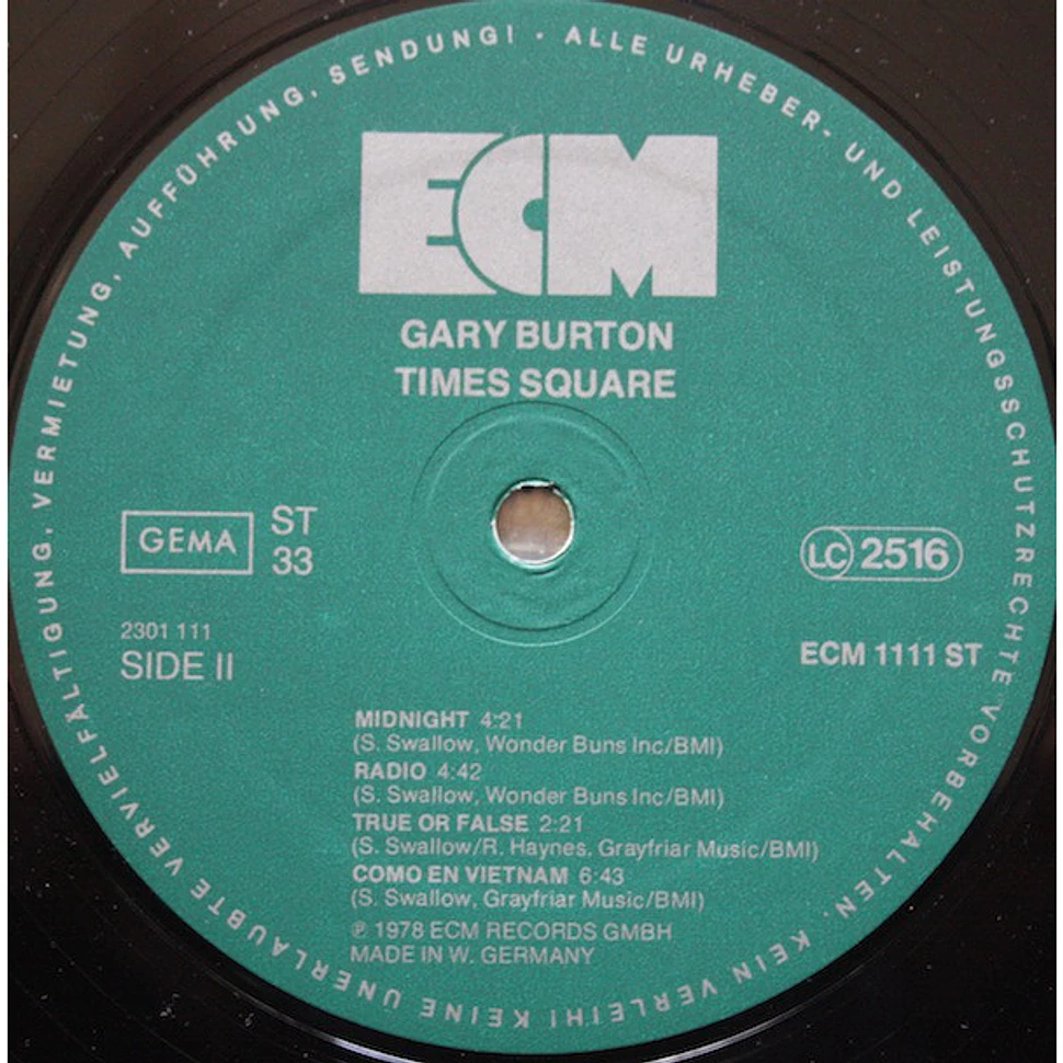 Gary Burton - Times Square