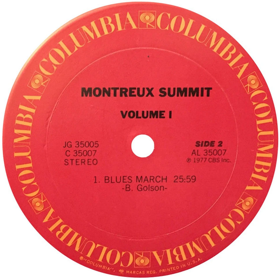 V.A. - Montreux Summit, Volume 1