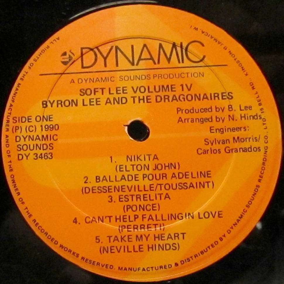 Byron Lee And The Dragonaires - Soft Lee Vol. IV